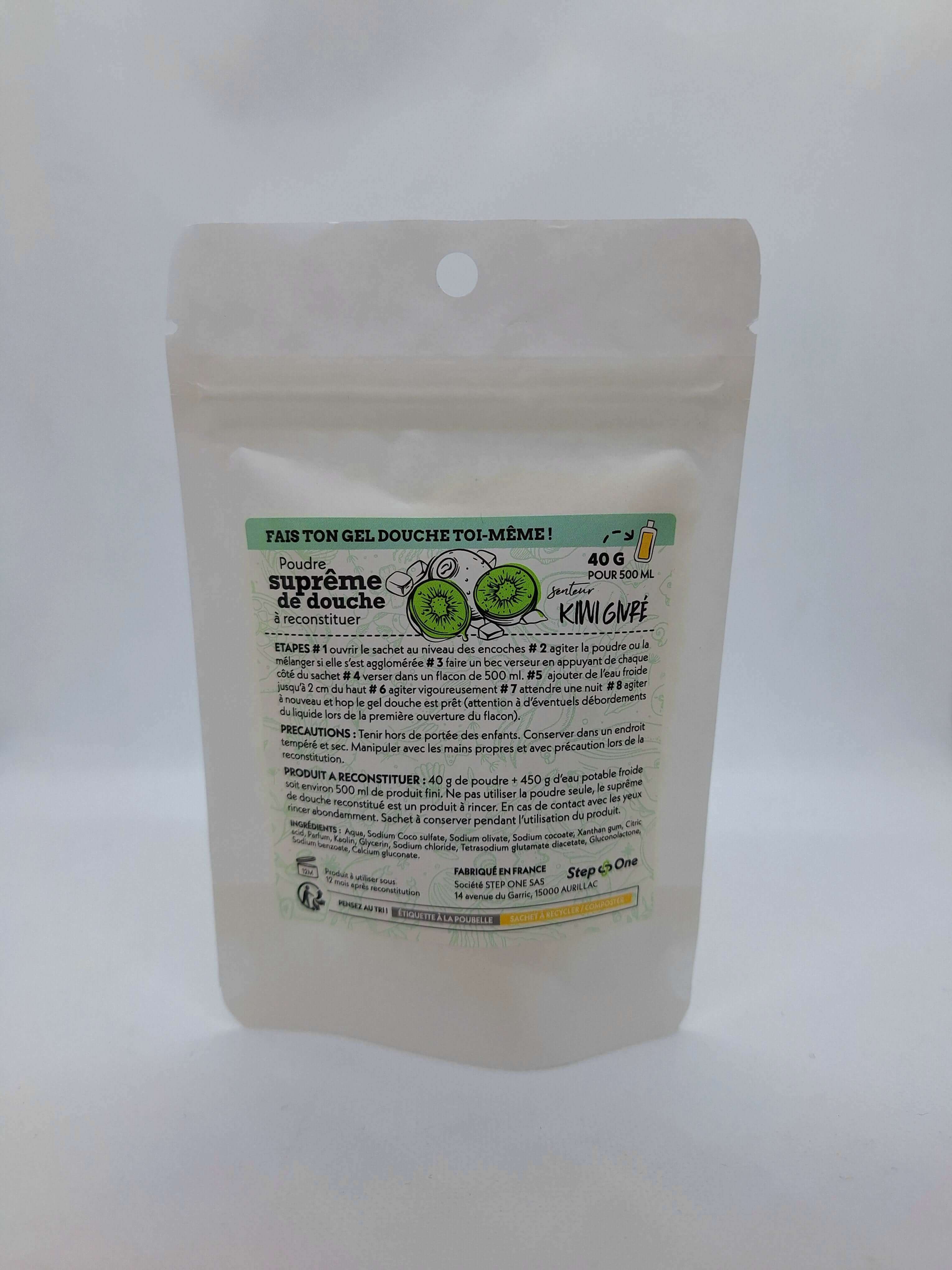 3-dose refill Frosted Kiwi Shower Supreme - Zero waste